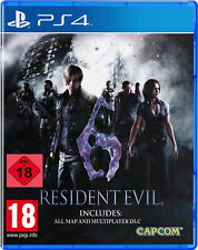 gioco ps4 resident evil 6 hd merce nuova