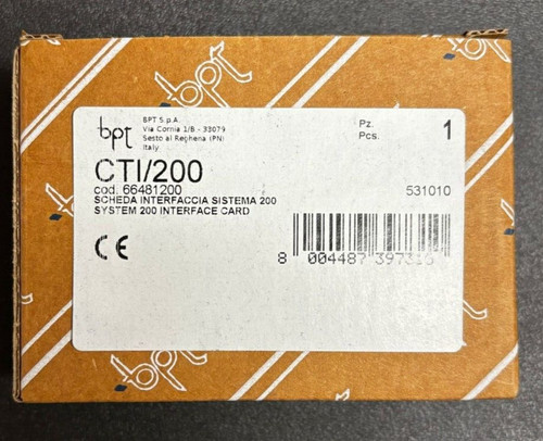 Bpt 66481200 cti 200 interf - 66481200,