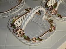 LOTTO 4 CESTINI INTRECCIO IN