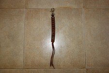 Dsquared² Runway COWBOY RODEO RANCH collana in pelle portachiavi catena SS/06 RARA