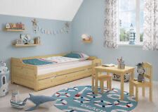 Divano letto ospiti 90x200 letto singolo contenitore pino accessori a scelta 