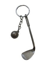 *HH* Bellissimo portachiavi vintage mazza pallina da golf portachiave golf club