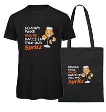 Tshirt Aperol Spritz  frasi divertenti alcol cocktails SPRITZ Shopper Bag Estate