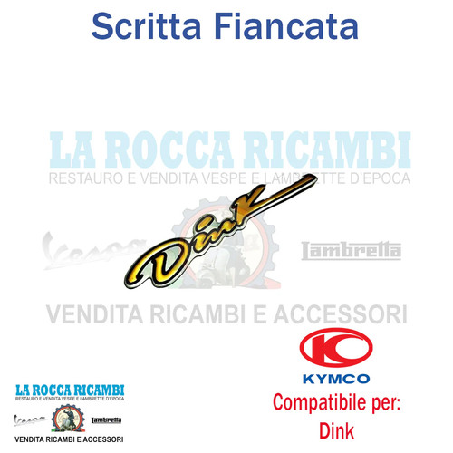 Scritta laterale dink - scritta,