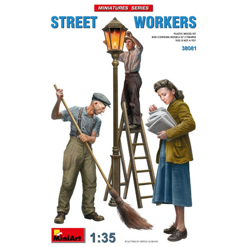 Street workers kit 35 - workers, 1:35