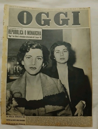 Oggi 1950 umberto savoia - di,