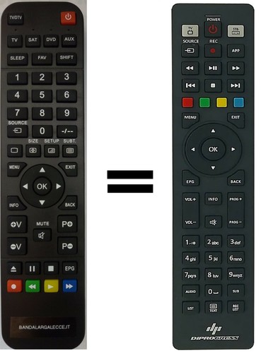 Telecomando gia programmato - telecomando, gia'