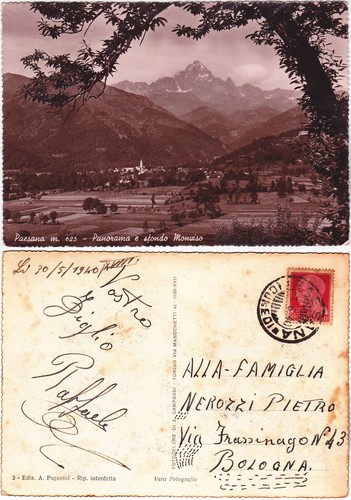 Paesana cuneo panorama - paesana,