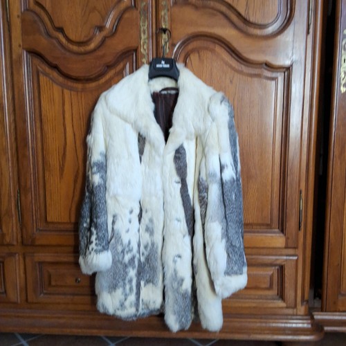 Pelliccia coniglio bianca - pelliccia,