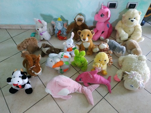 Lotto stock peluche vari - lotto,
