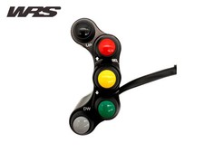PULSANTIERA SINISTRA WRS 5 TASTI STRUMENTAZIONE I2M PER APRILIA RSV4 / RR / RF 