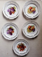 Cinque piatti porcellana BAVARIA SCHWARZENHAMMER