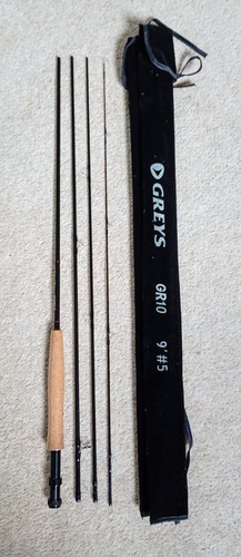 Canna pesca mosca grigi - a,