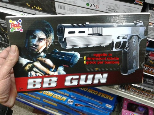 Pistola giocattolo ridotta - , x