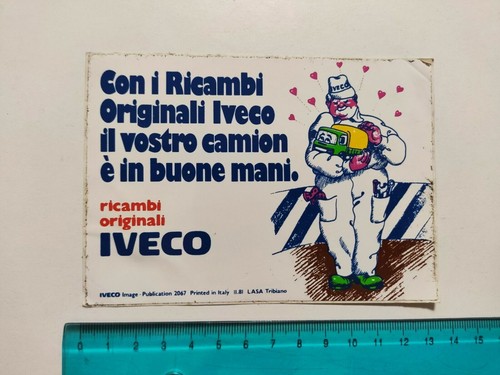 Adesivo iveco ricambi camion - adesivo,