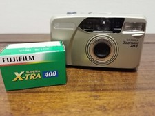 Yashica zoomate 70z. 35mm Fotocamera Compatta Analogica + Rullino - Leggere! 