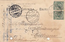 TE0191 - BARI - PUBBLICITARIA OLIO D'OLIVA GRINDA 1912