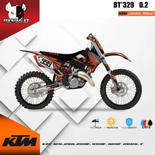 Kit Grafiche Opache per KTM Exc 125-250-250f-450f-525f 2005-7 BT329O2