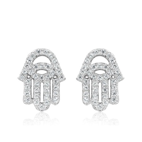 Sparklg hamsa stud earrings - sparklg,