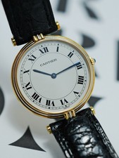 Cartier Vendome Trinity Ref.881003 Case Gold tricolor Gold 18 Kt White Roma Dial
