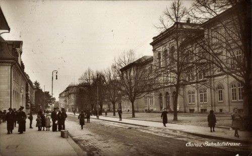 Cartolina aarau canton - aarau,