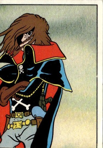Figurina capitan harlock - figurina,