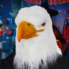 Maschera da testa d'aquila