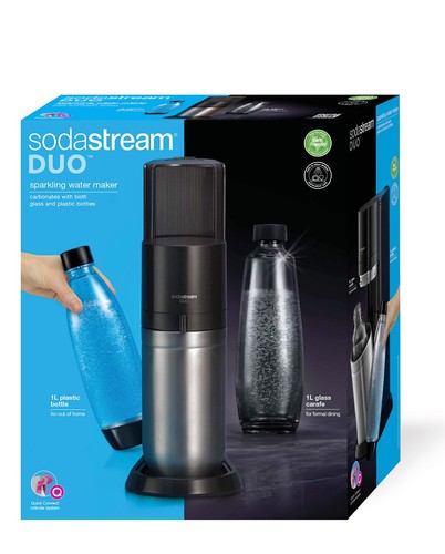 Gasatore sodastream duo - gasatore, nero