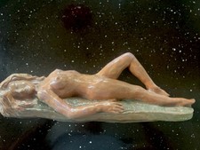 NUDO DI DONNA In Terracotta Smaltata 