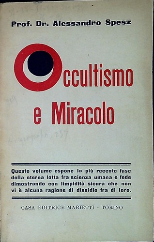 Occultismo miracolo un - occultismo,