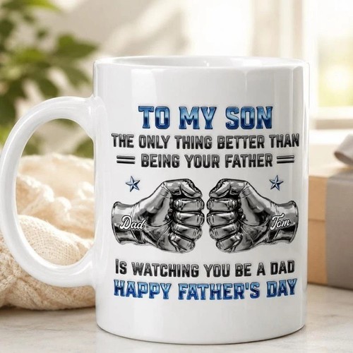 Son watching you be - to,