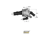 Termostato FIAT 500 Panda 169