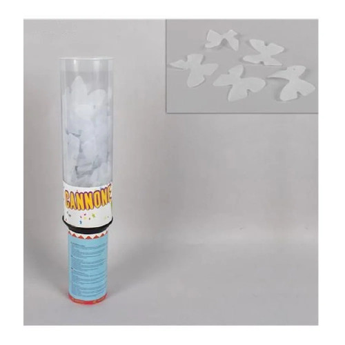 Tubo spara coriandoli farfalle - spara,