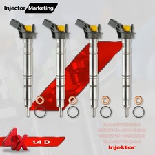 4X 0445116054 Iniettore