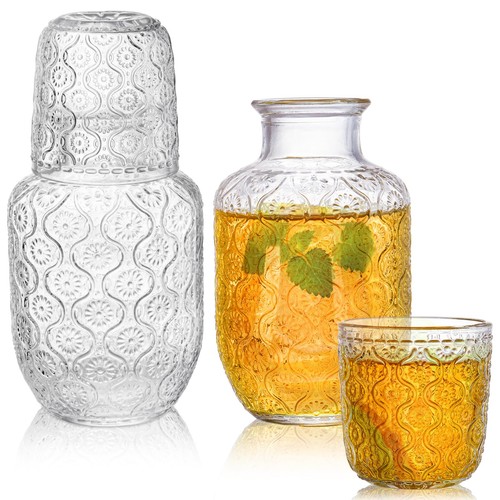 Jarra agua vasos de - y,