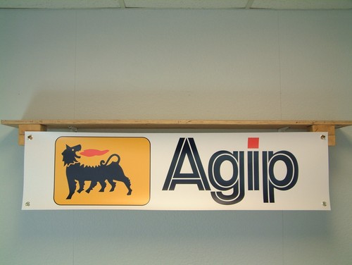 Banner agip officina garage - officina, f1