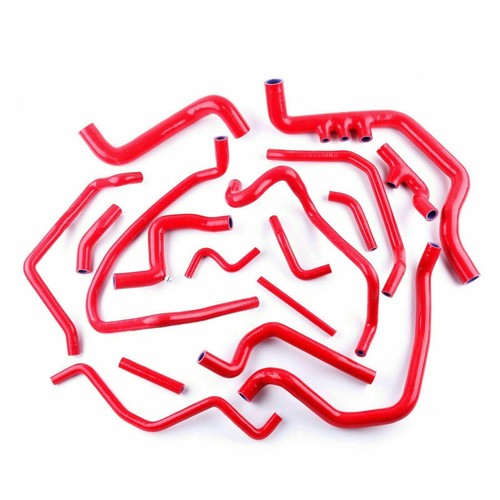 Kit tubo acqua - silicone, rosso
