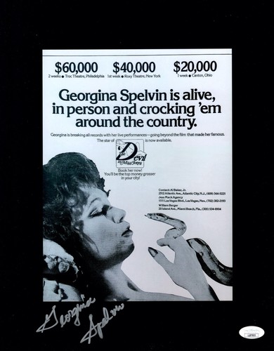 Georgina spelvin firmata - georgina, il