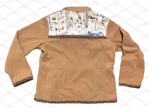 Giacca marrone pile - , stampa