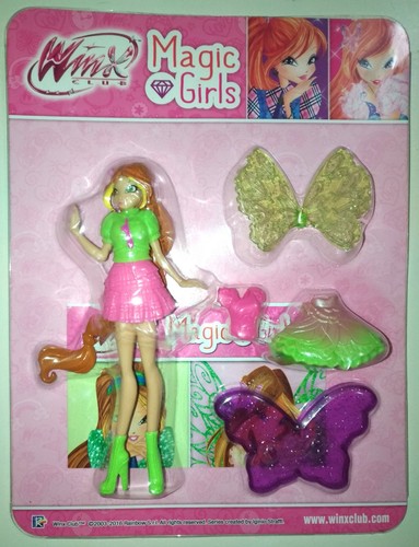 Winx club magic girls - girls, flora