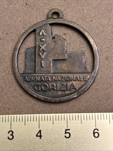 Gorizia medaglia spilla - gorizia,,