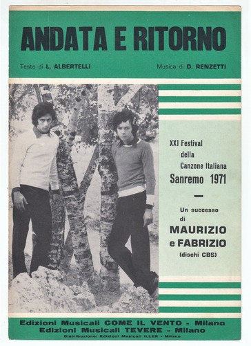 Spartito maurizio fabrizio - spartito, e