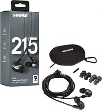 New SHURE SE215 K In-Ear