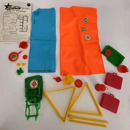 Barbie play paks campin - play, campin'