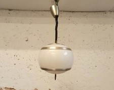 Lampadario in plexi opalino