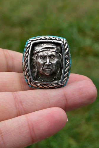 Anello uomo turchese in - anello,