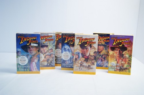 Young indiana jones vhs lot - young, of