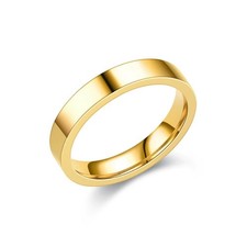 Anello uomo acciaio inox - acciaio, bordo