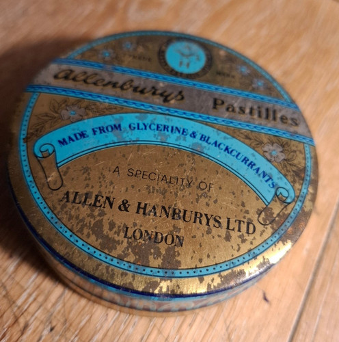 Antica scatola latta - antica,