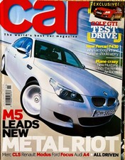 CAR MAGAZINE NOV-2004 - BMW M5
